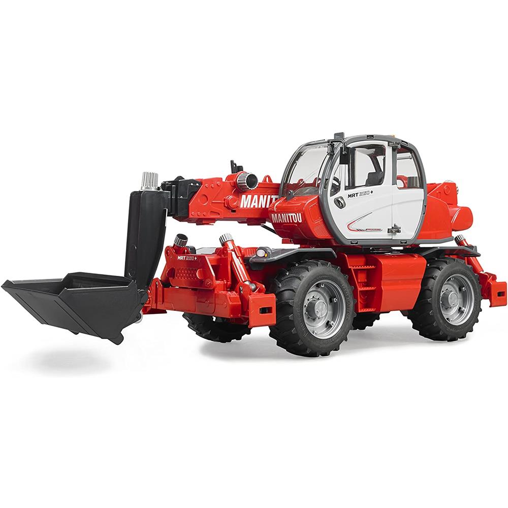 Bruder Manitou Telescopic Loader W/ Accessories  Image#2
