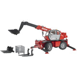 Bruder Manitou Telescopic Loader W/ Accessories  Image#1