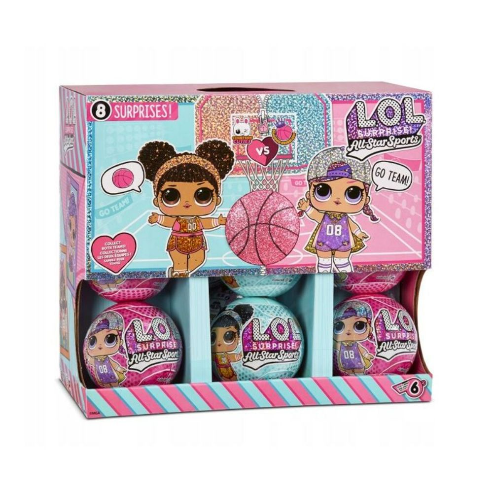L.O.L. Surprise! All-Star B.B.s Sports Sparkly Basketball