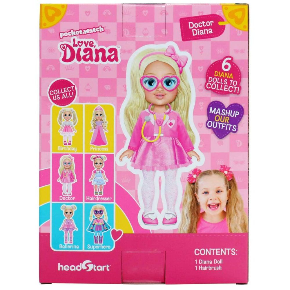 Love Diana Doctor Diana 6-Inch Doll