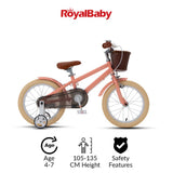 Royal Baby - Macaron Vintage 16" Bicycle Pink