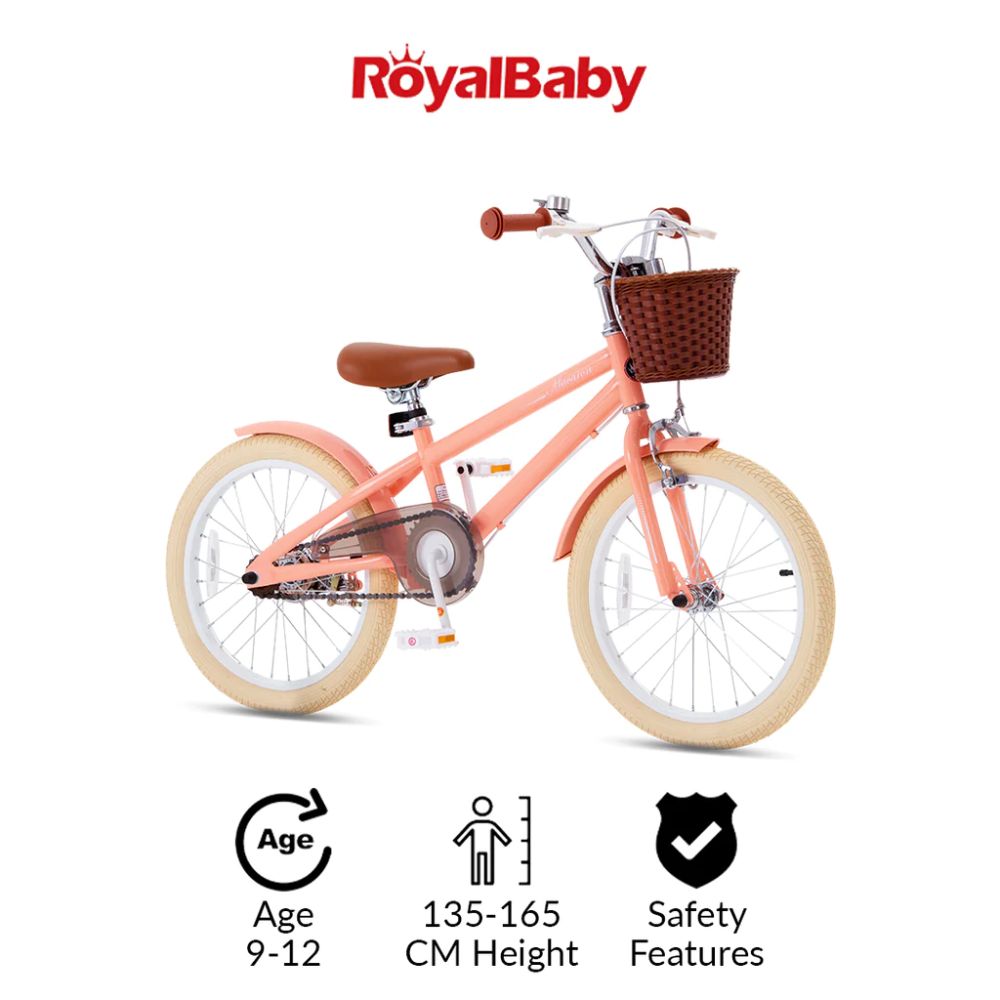 Royal Baby - Macaron Vintage 20" Bicycle Pink