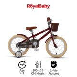 Royal Baby - Macaron Vintage 16" Bicycle Red