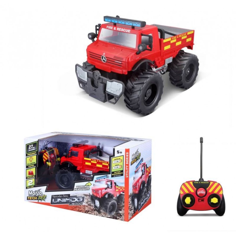 Maisto Mercedes-Benz Unimog U5000 Fire Rescue
