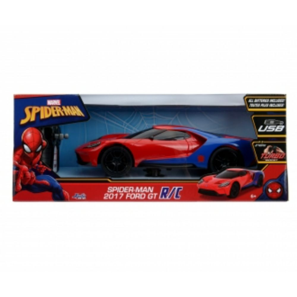 Jada Marvel RC Spiderman 2017 Ford GT 1:16