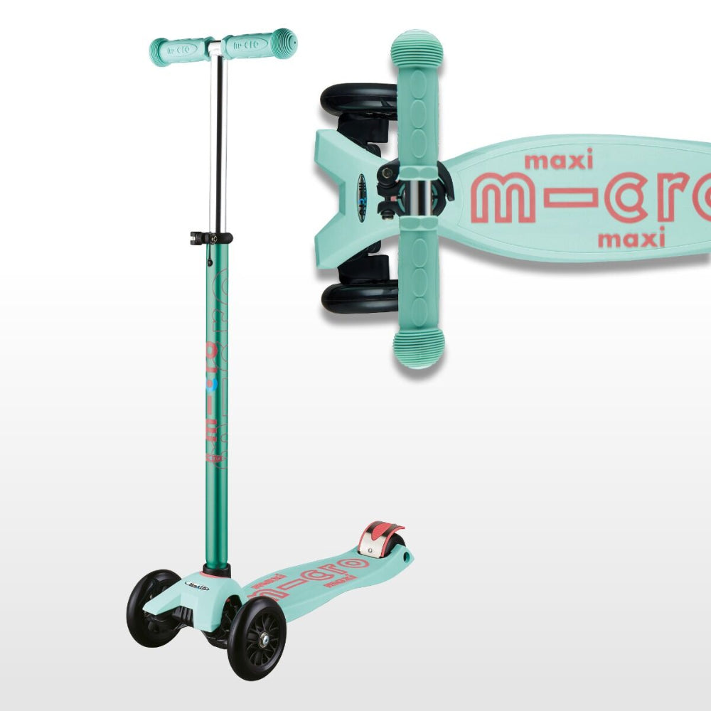 Maxi Micro Deluxe Scooter: Mint  Image#1