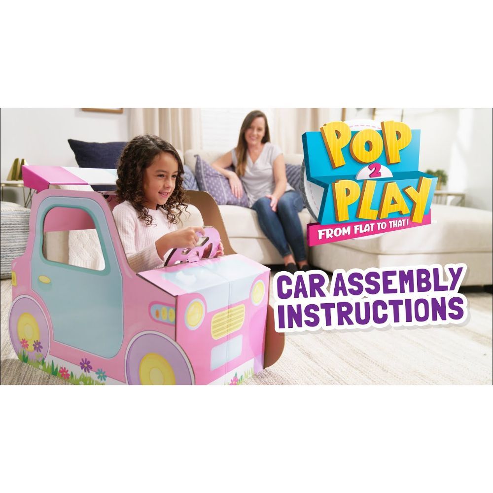 Pop2Play 3-in-1 Car Assorted