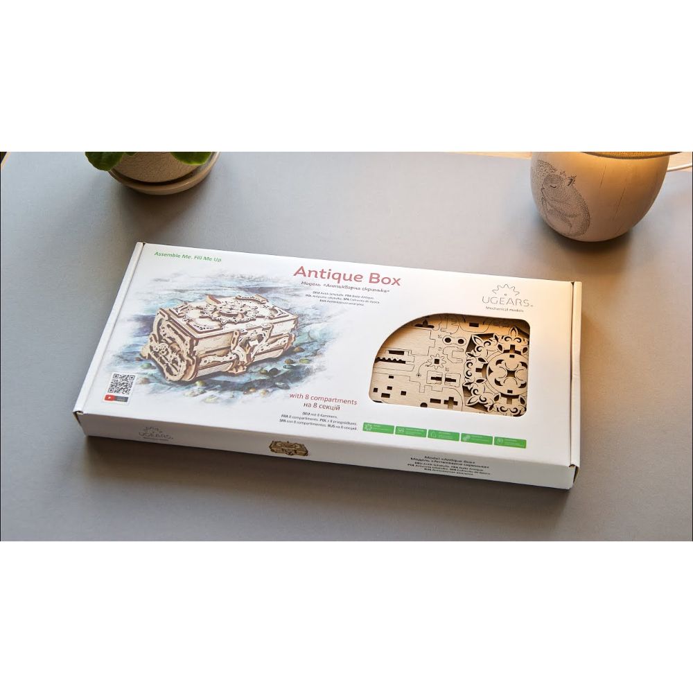 Ugears Model Antique Box