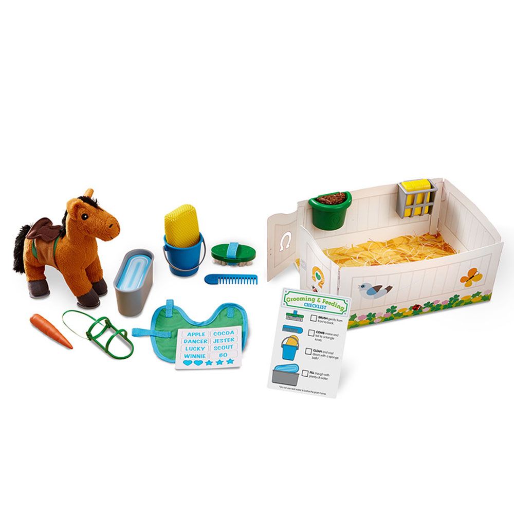 Melissa & Doug Horse Care Play set