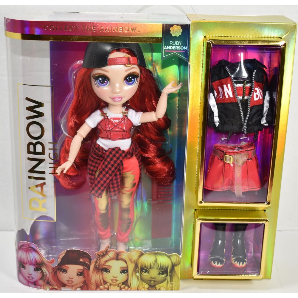 Rainbow High Fashion Doll Ruby Anderson Series 1 – Toys4me