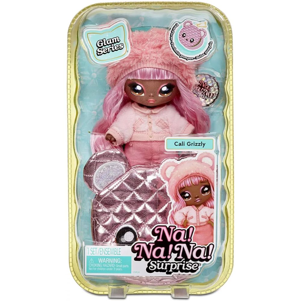 Na Na Na Surprise 2-in-1 Pom Doll Glam Series 1 (Metallic) Assorted