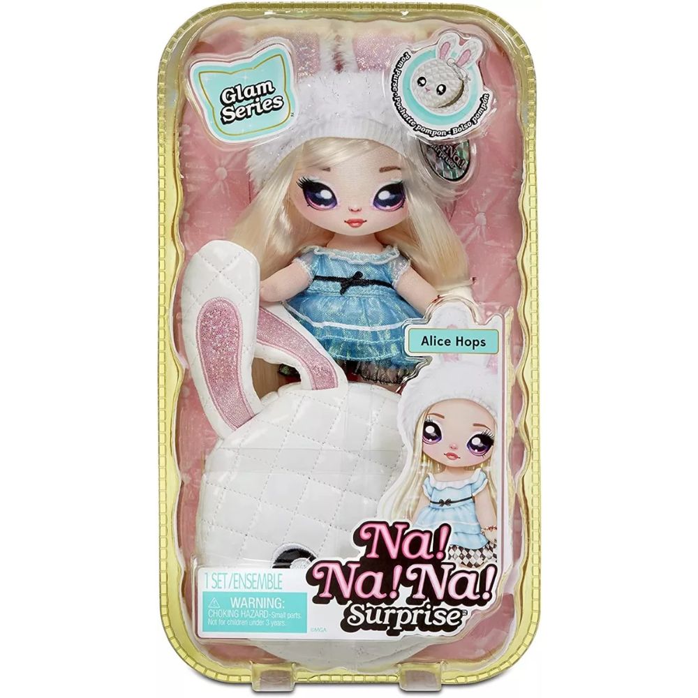Na Na Na Surprise 2-in-1 Pom Doll Glam Series 1 (Metallic) Assorted