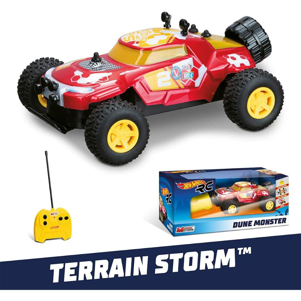Mondo Hotwheels Rc Dune Monster Asorted
