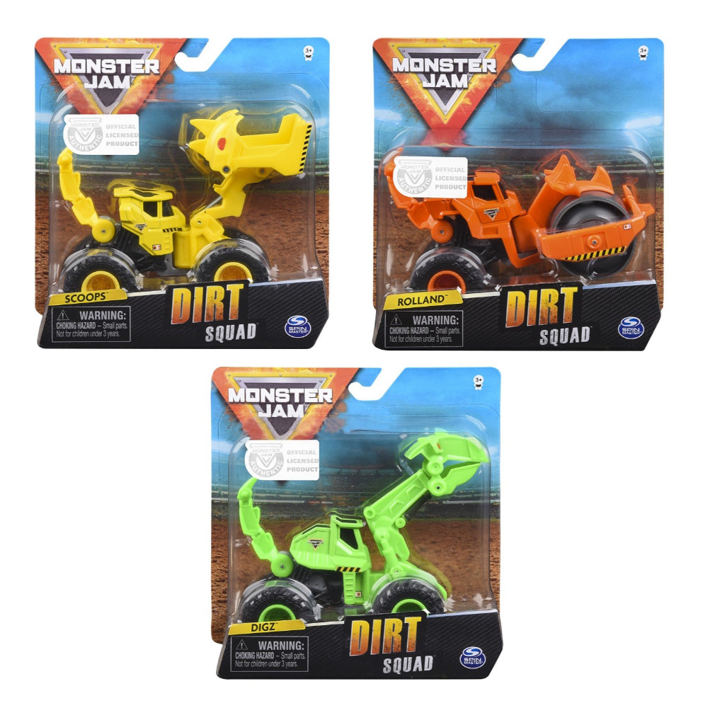 Monster Jam 1:64 Dirt Squad Asst ( Sold Separately, Subject To Availability)  Image#1