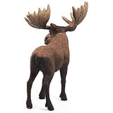 Schleich Wild Life Moose Bull Educational Figurine  Image#2
