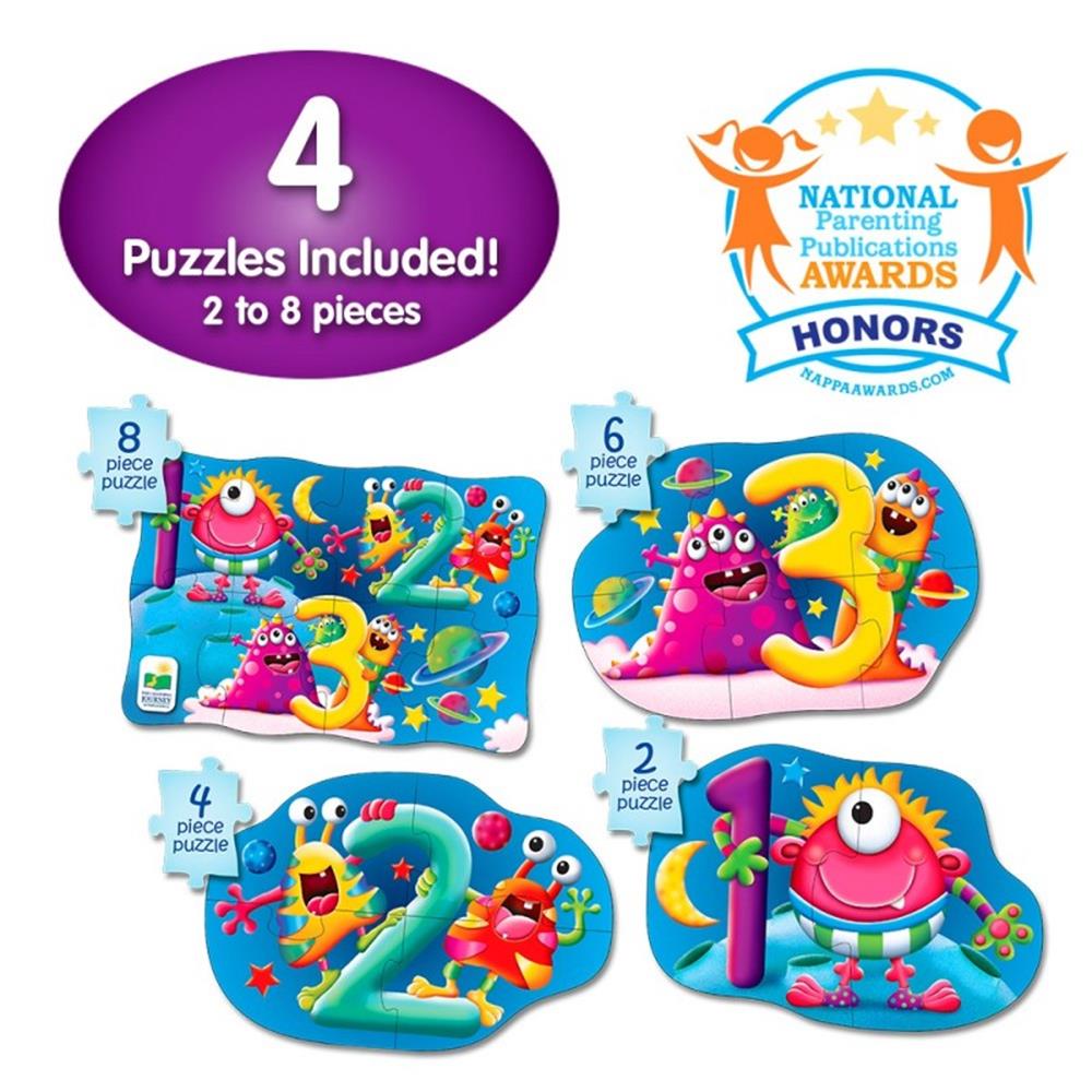 The Learning Journey My First Puzzle Sets  4-In-A-Box Puzzles - 123  Image#2