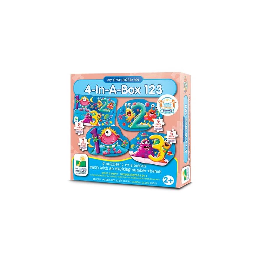 The Learning Journey My First Puzzle Sets 4-In-A-Box Puzzles - 123 The Learning Journey My First Puzzle Sets 4-In-A-Box Puzzles - 123
