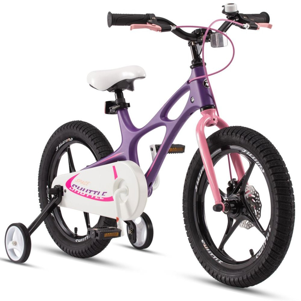 Royal Baby Space Shuttle Bicycle 14 In-Purple  Image#1