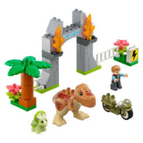 Lego T. rex and Triceratops Dinosaur Breakout