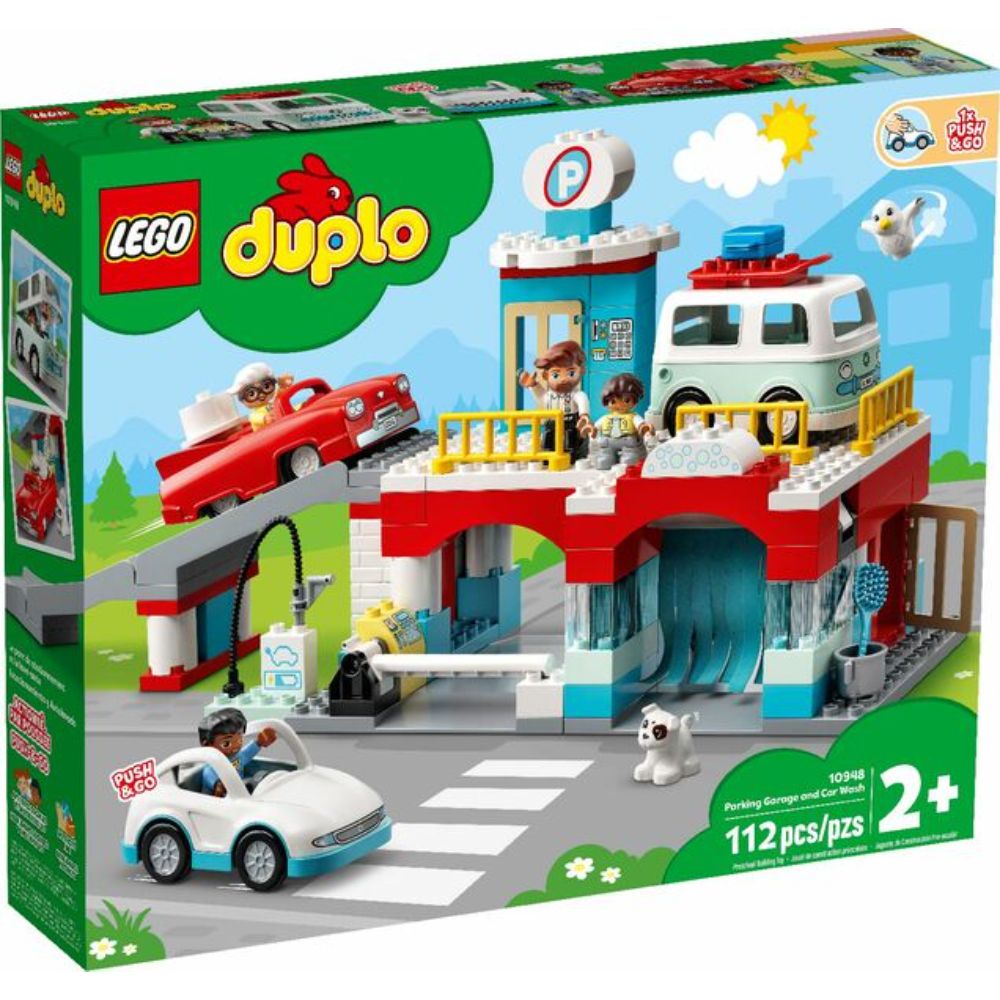 Lego Parking Garage and Car Wash