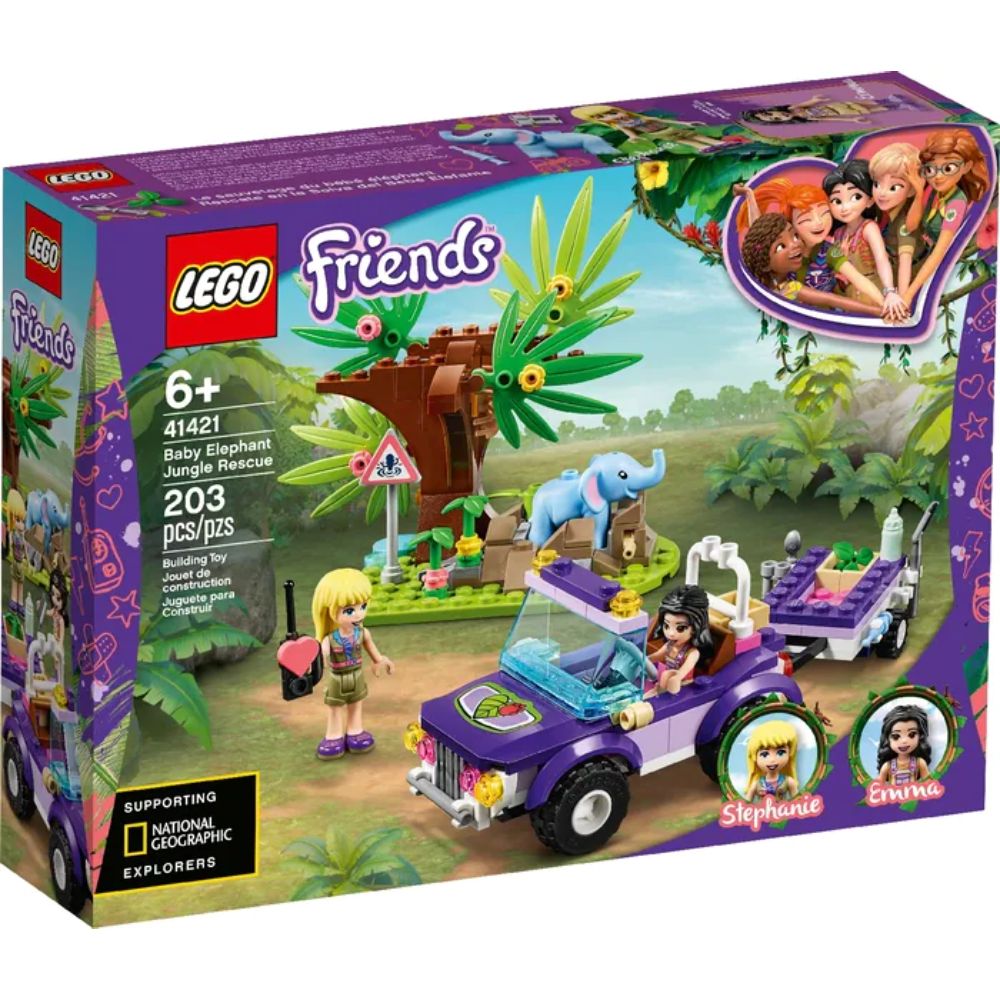 Lego Baby Elephant Jungle Rescue