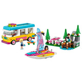 Lego Forest Camper Van and Sailboat