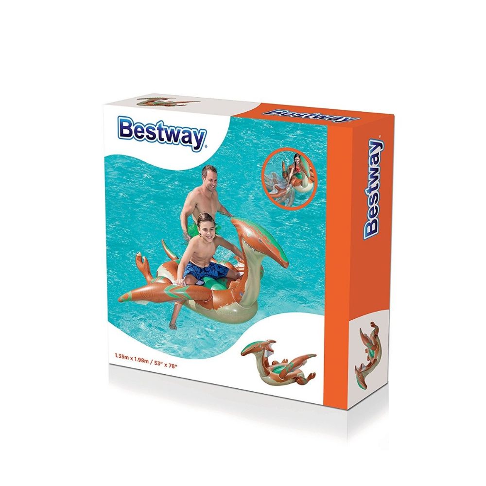 Bestway 53" X 78"/1.35M X 1.98M Pre Historic Rider  Image#2