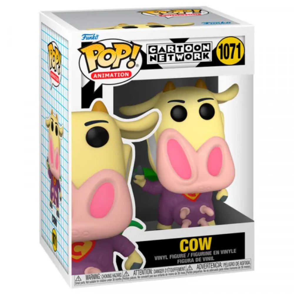 Funko Pop  Animation: Cow & Chicken - Superhero Cow