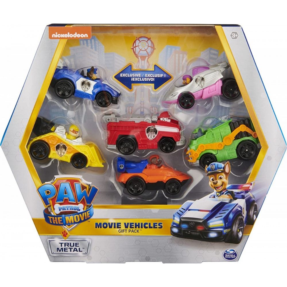 Paw Patrol Movie Vehicles Gift Pack