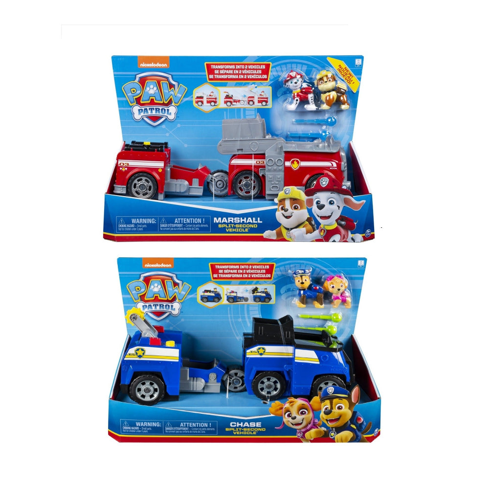 Paw Patrol Split Second Vehicles Asst (Sold Separately, Subject To Availability )  Image#1