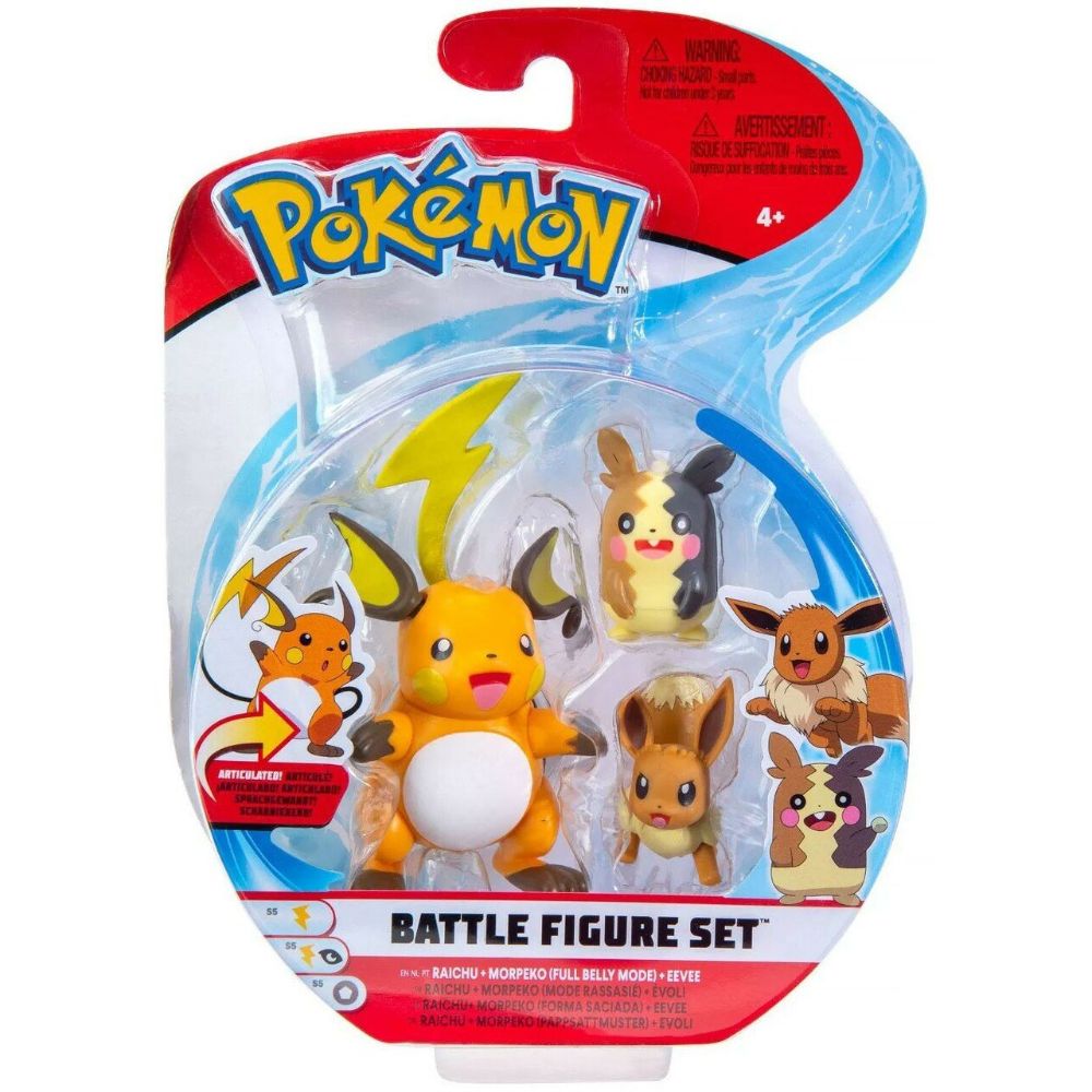 Coffret 8 figurines battle pokemon asst 