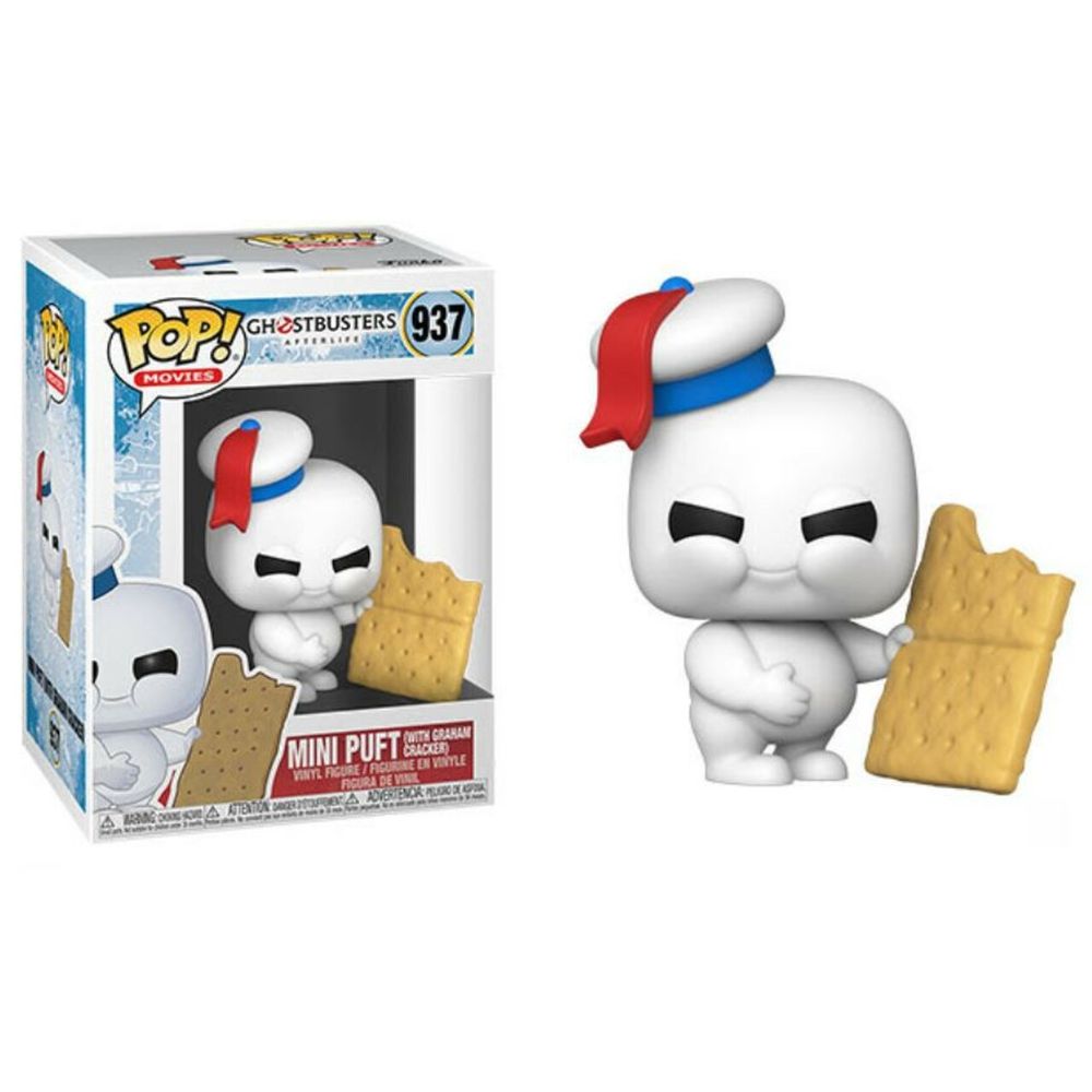 Funko Pop Movies: Ghostbusters: Afterlife - Mini Puft with Graham Cracker