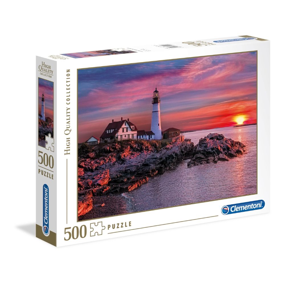 Clementoni Puzzle Portland Head Light 500 Pcs  Image#1