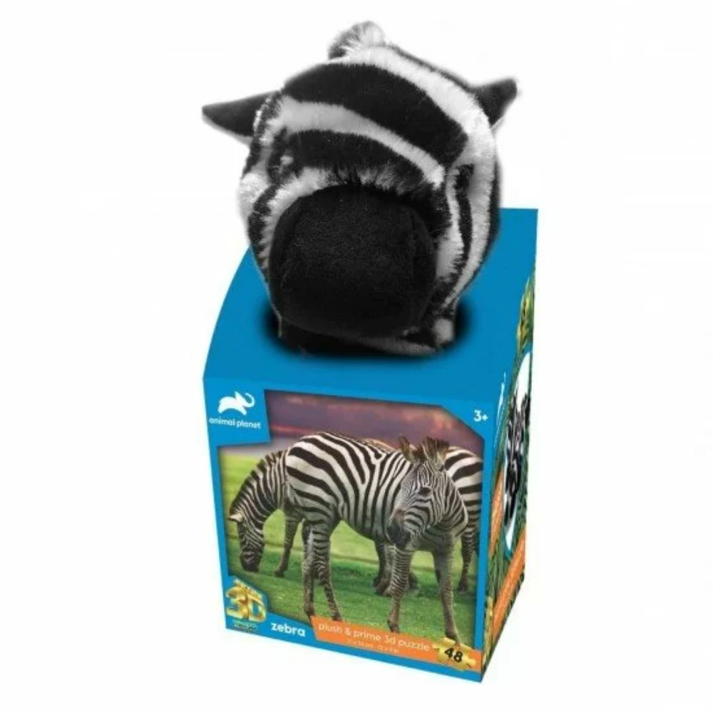 Prime 3D Zebra Puzzle 48 Pcs Prime 3D Zebra Puzzle 48 Pcs