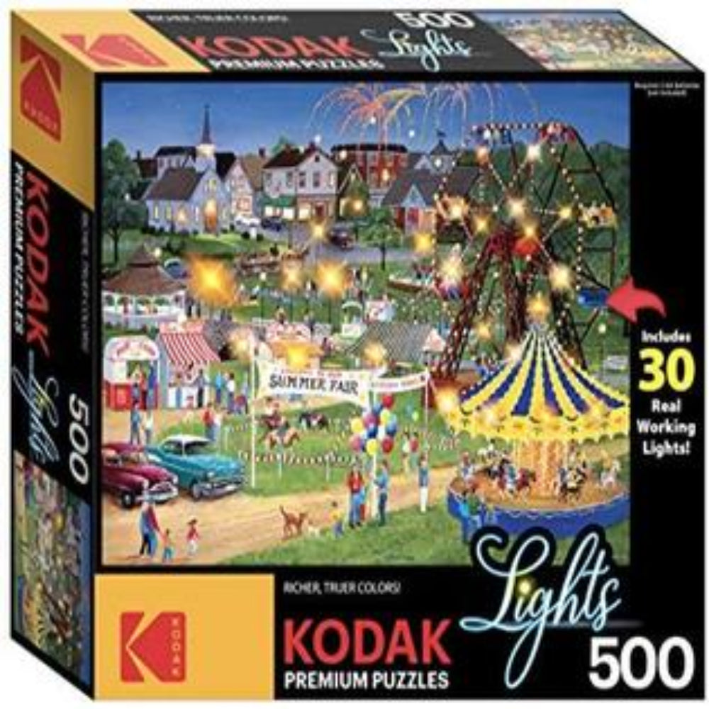 Kodak Premium Puzzles Lights- 500 Pcs  Image#1