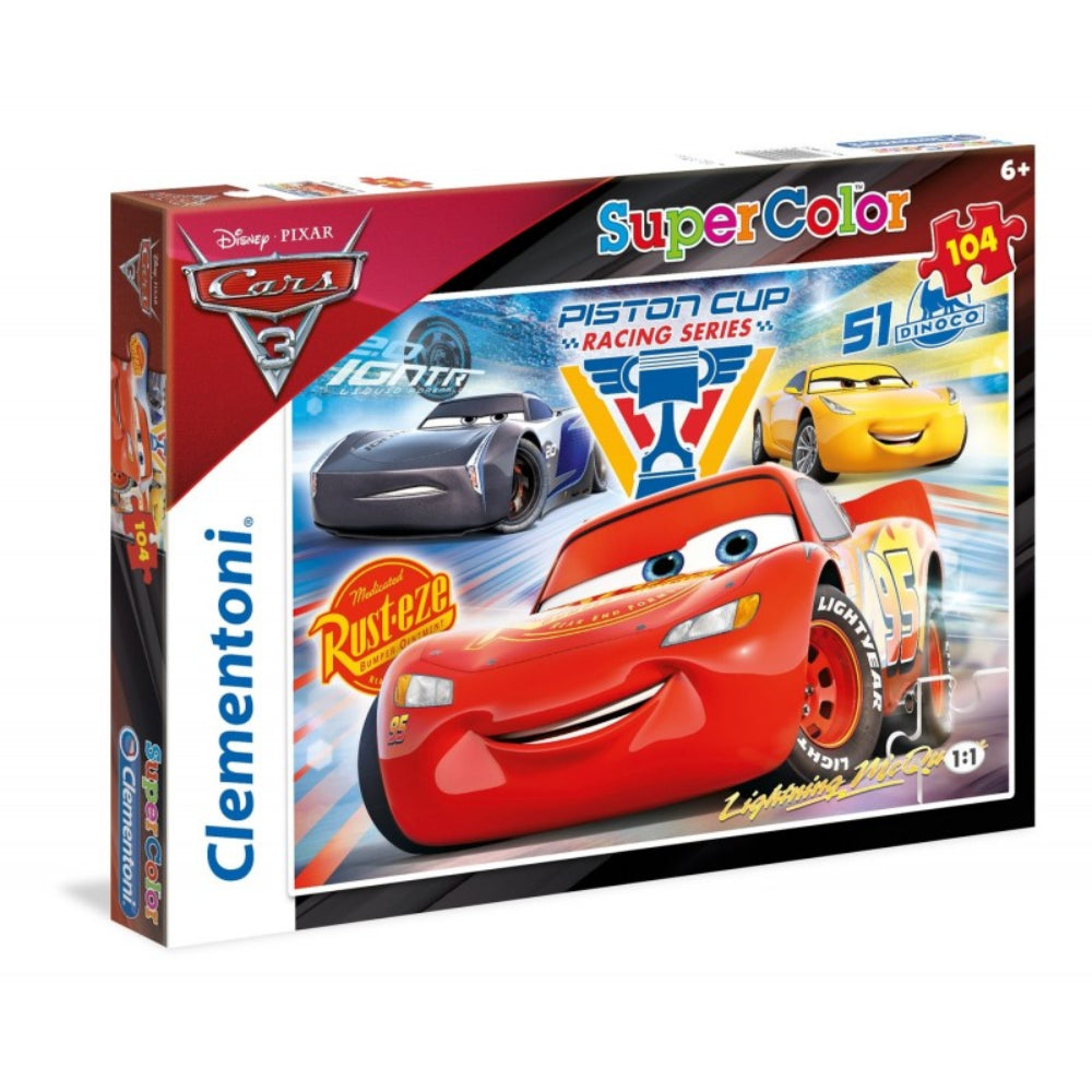 Clementoni Puzzle Cars 3 - 104 Pcs  Image#1