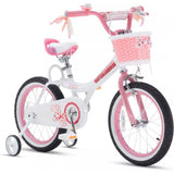 Royal Baby - Jenny 18" Kids Bicycle White Pink