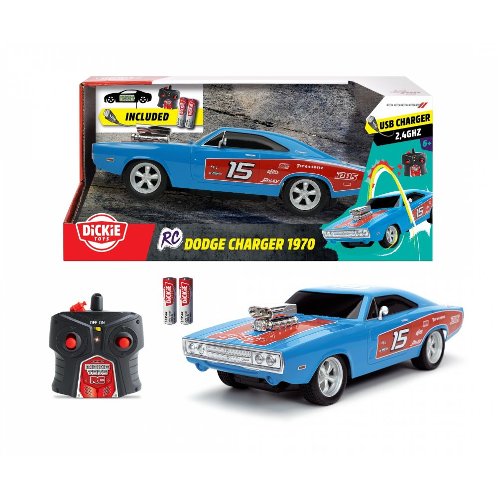 Dickie  RC Dodge Charger 1970 1:16