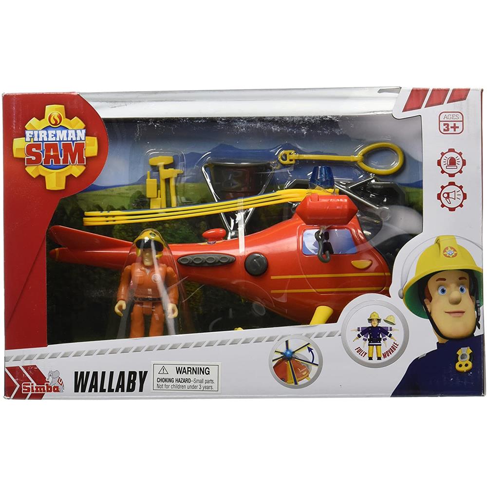 Fireman Sam Helicopter with Figurine by Simba  Image#1