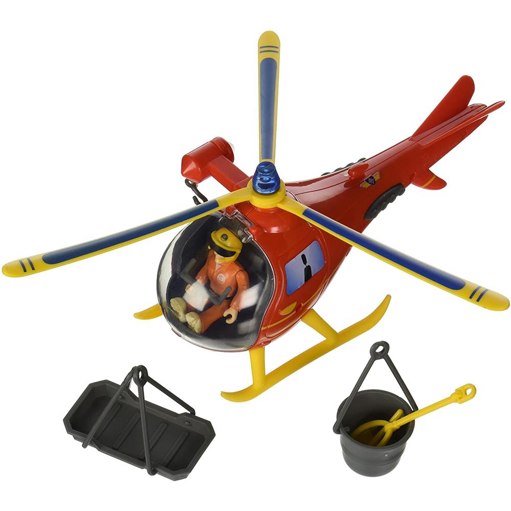 Fireman Sam Helicopter with Figurine by Simba  Image#3