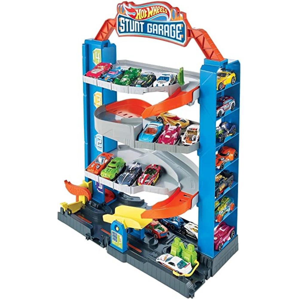 Hotwheels Jump and Drop Garage  Image#1