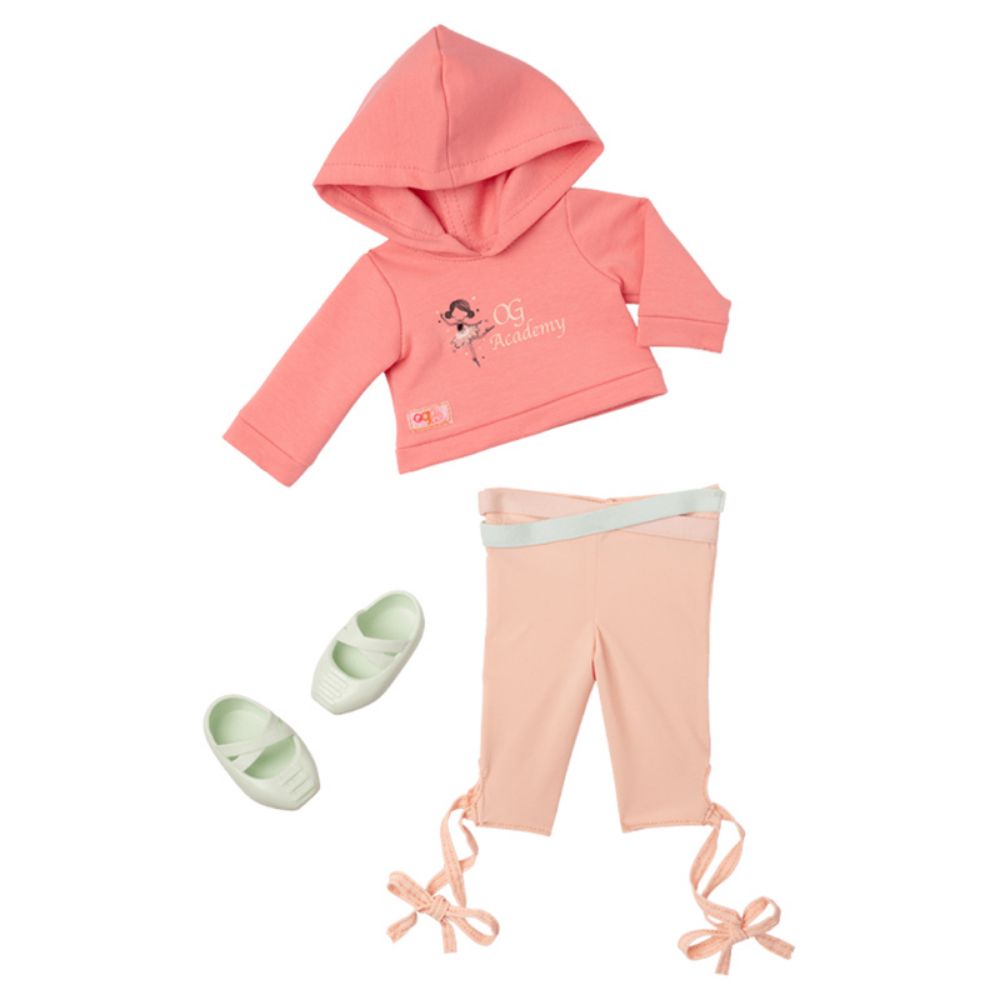Our Generation - Ballet Practice Outfit with Sweatshirt