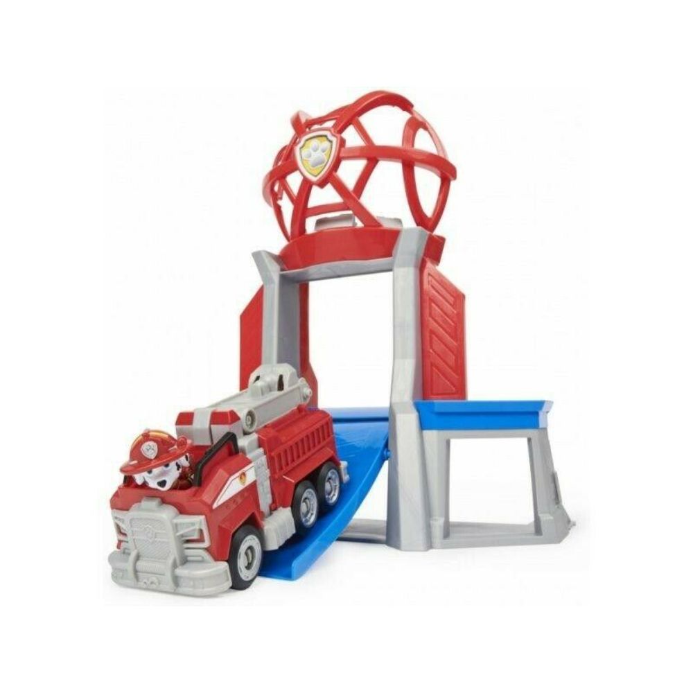 Paw Patrol The Movie: Adventure City Tower Playset Marshall Fire Truck Car Toy