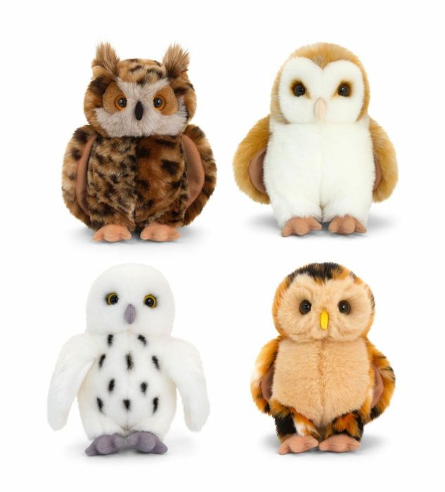 Keel Toys 18CM Owls 4 Asst