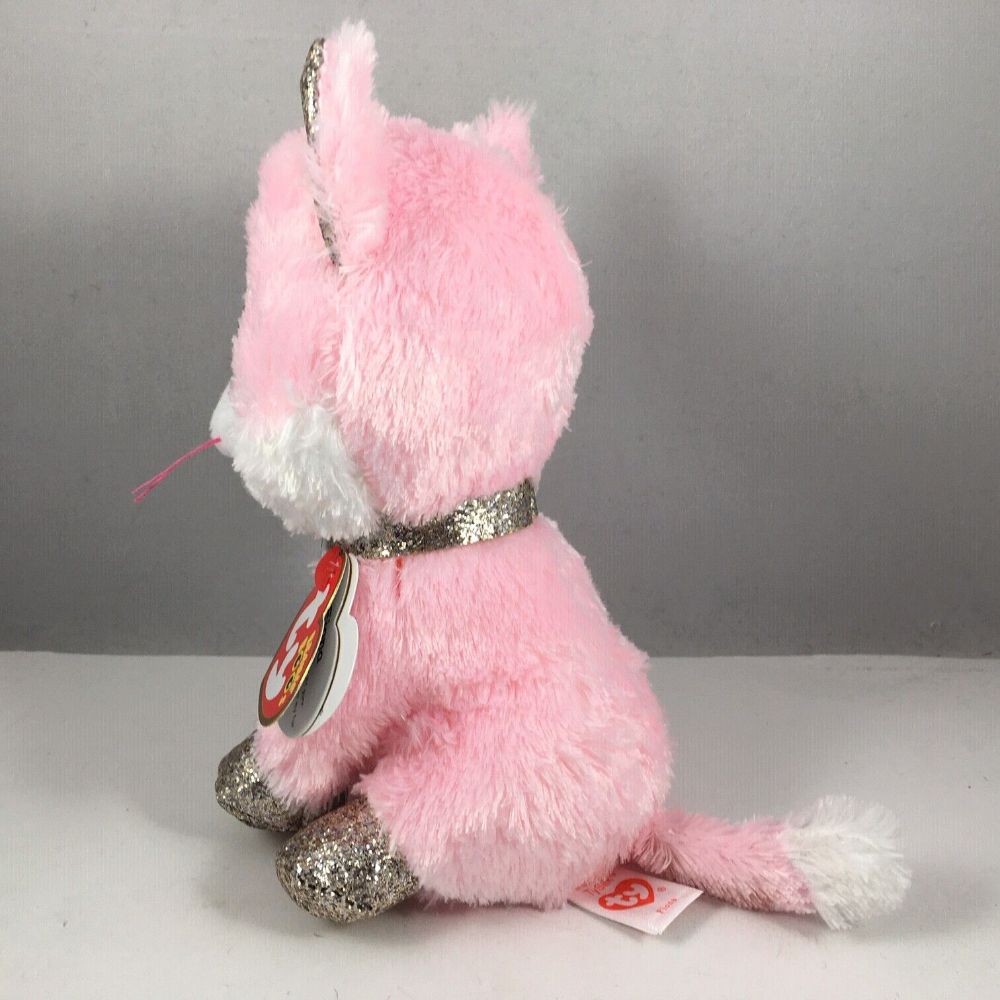 TY Beanie Boos Cat Fiona Pink Reg