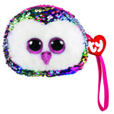 Ty Fashion Owen The Owl Wristlet Rainbow Sequins