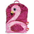 Ty Beanie Babies Gilda The Flamingo Sequin Square Back Pack  Image#1
