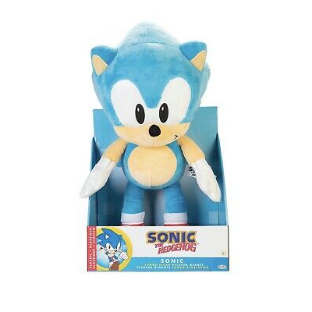 Sonic The Hedgehog Sonic Jumbo Plush 20 Inches Tall Assorted