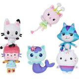 Gabbyâ€™s Dollhouse, 8-inch MerCat Purr-ific Plush Toy Assorted
