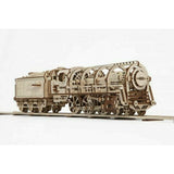Ugears Model Steam Locomotive With Tender